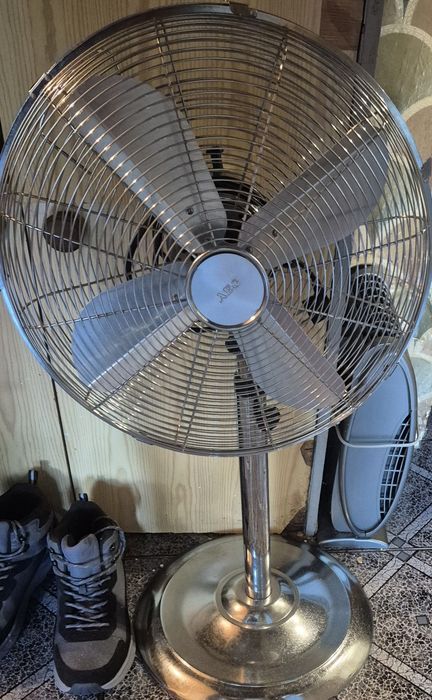 Wentylator podlogowy AEG - Inox