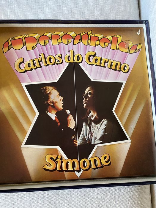 Coletânea de 9 discos de vinil “Superestrelas da Música Portuguesa”