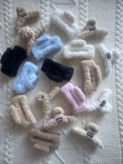 Хутряна заколка краб