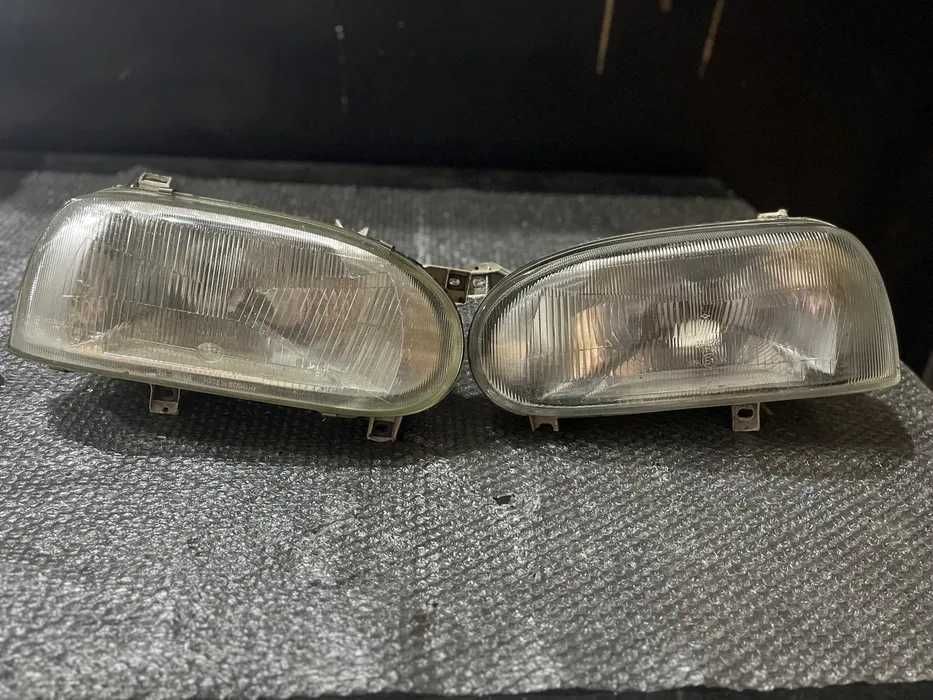 Ref 66 Faróis Volkswagen Golf Mk3 farolins vw polo