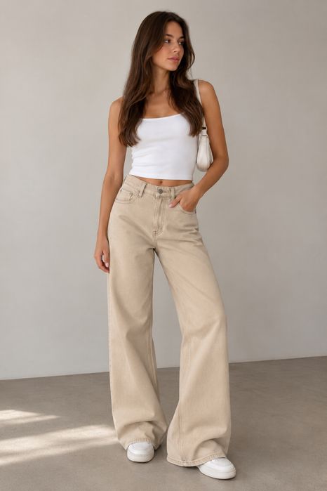 Джинси NA-KD wide-leg