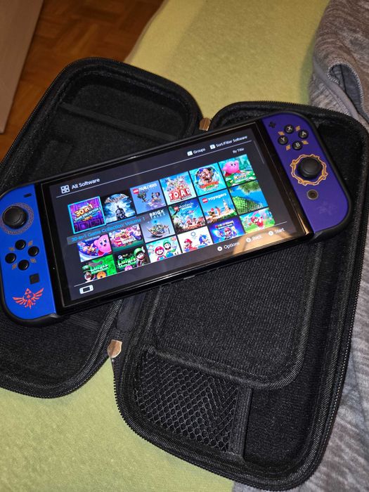 Gry i konsola nintendo switch oled