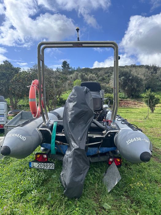 Semi-Rígido 6m | Yamaha 115hp 2021 (57h) | Atrelado Satellite