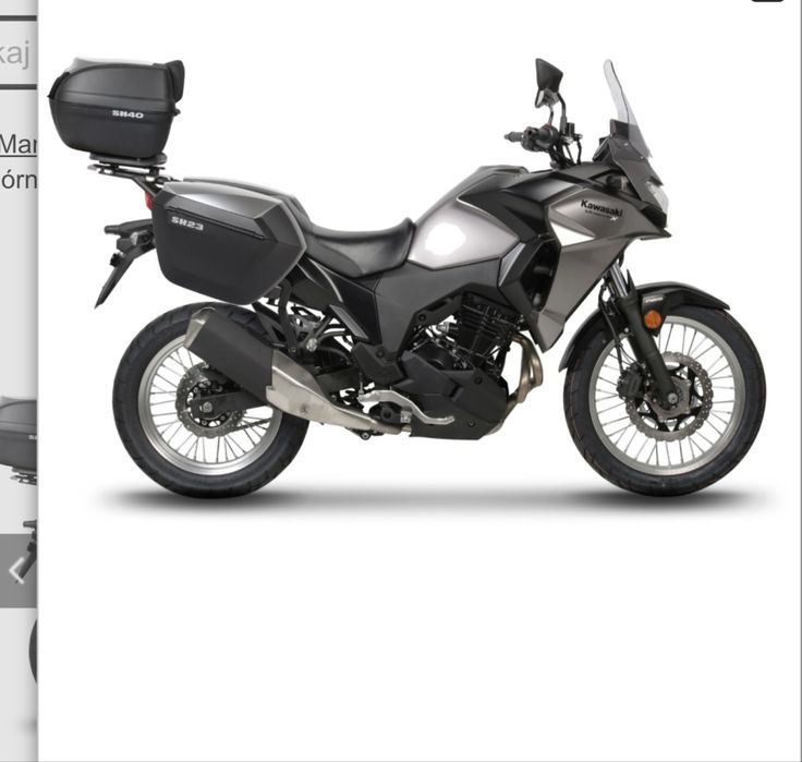 Shad SH40 Alu Wygląd Topcase kufer na motor