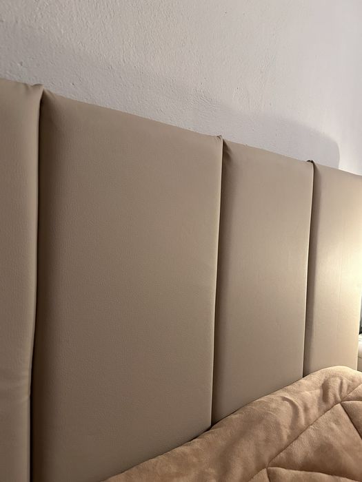 Cabeceira de Couro Sintetico