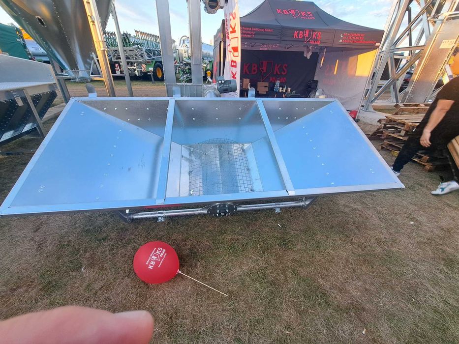 Kosz przyjęciowy do silosów Kbks Poland 2,8x1,3 zasuwa