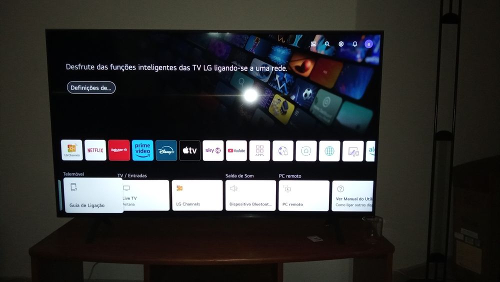 Televisão LG 55 polegadas