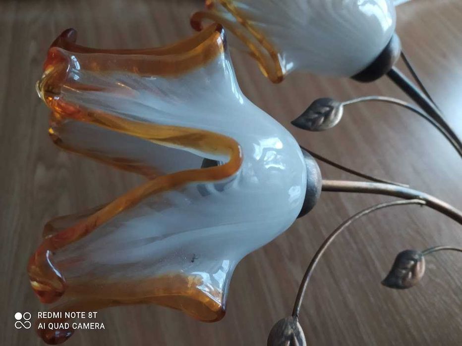 Lampa podłogowa i żyrandol