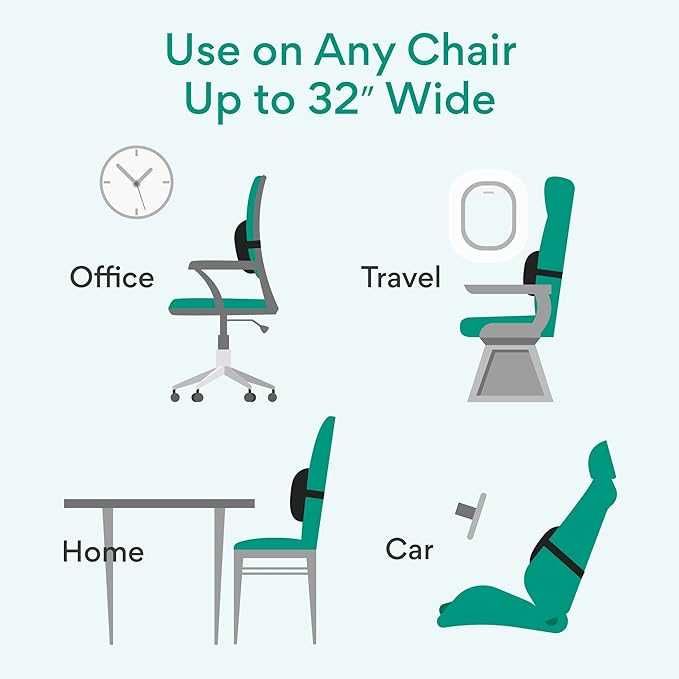 Almofada ortopédica para apoio de lombar e dor nas costas