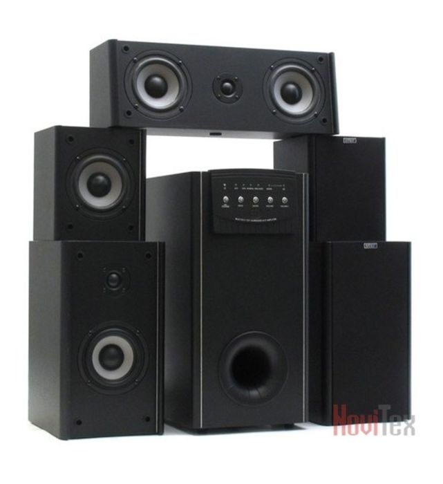 Акустична система F&D IHOO IR 5.1 Black F - 681 Sven колонки активний сабвуфер
