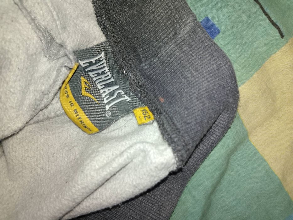 Dresy Everlast 30zł ciepłe , szare