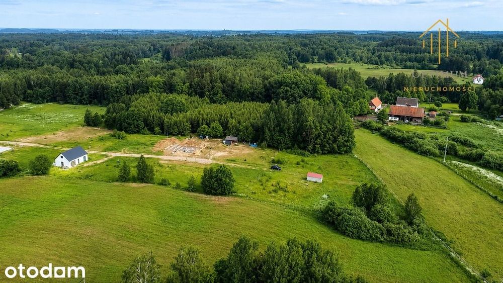 Działka budowlana Różnowo 900m - Widok 4