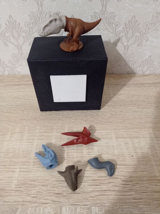 Объемные 4D пазлы Master , набор динозавр с головами, в новом состояни