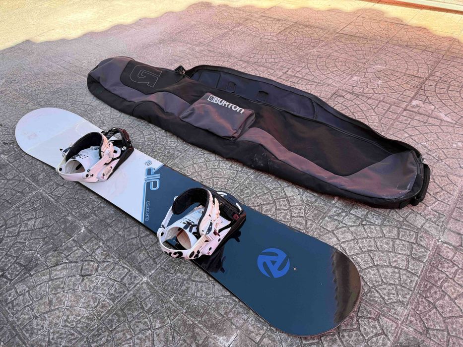 Snowboard Burton Air + mala de transporte