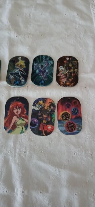 Chapas Identicadoras Bakugan