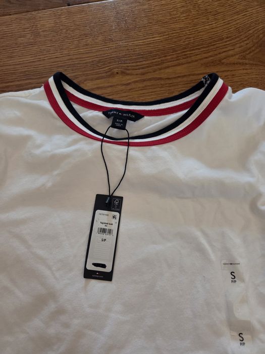 Tshirt bialy Tommy Hilfiger
