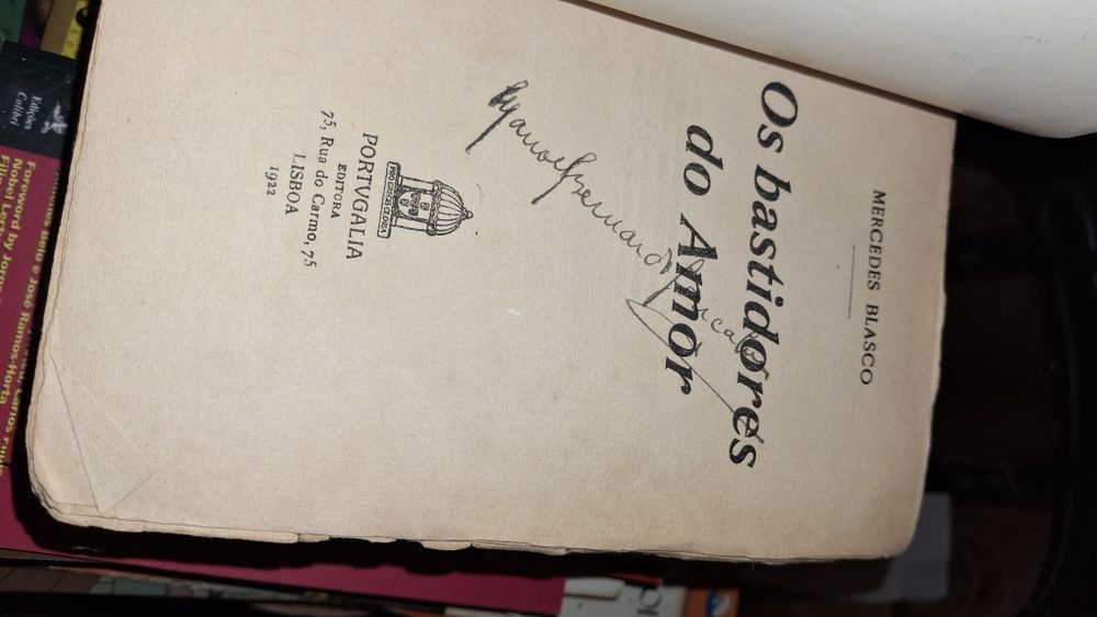 Mercedes Blasco os bastidores do amor 1922 raro