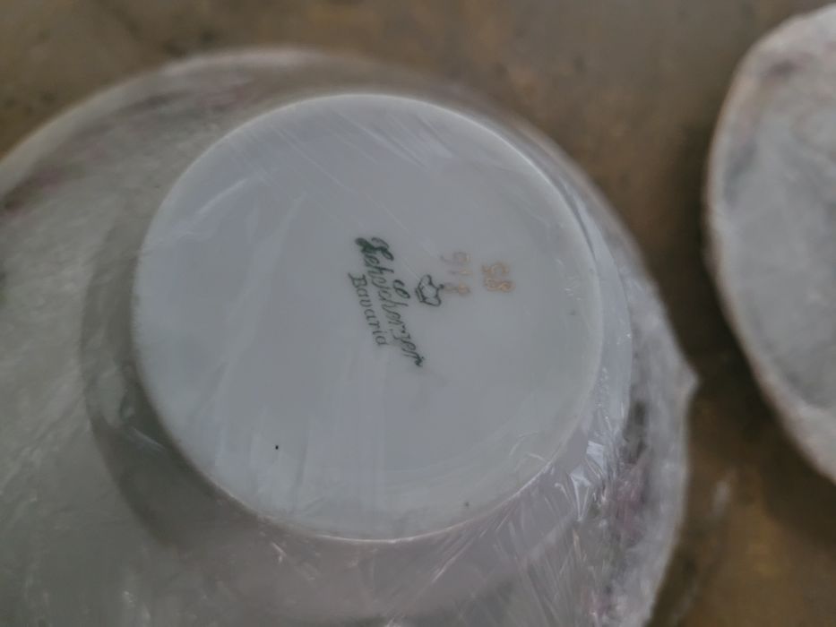 Conjunto de chávenas de chá aleatória