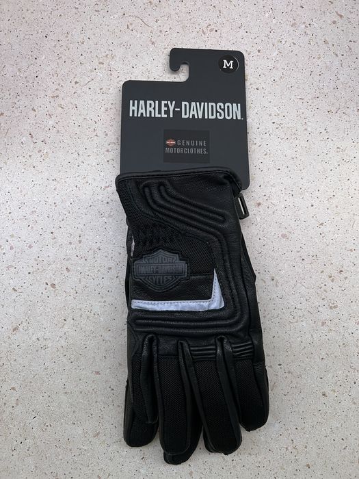 Rękawice skórzane Harley Davidson Glove Barshield rozm. M