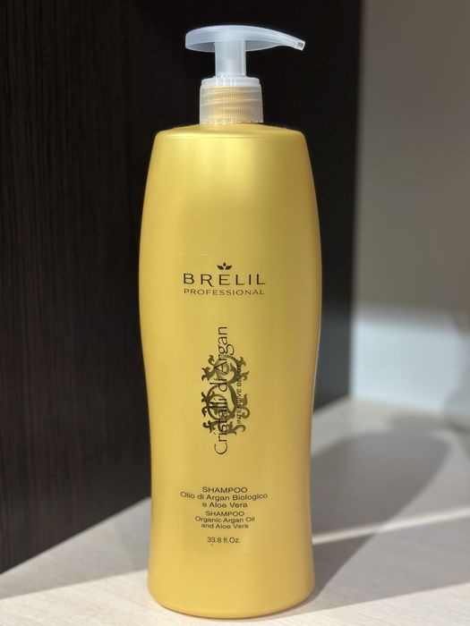 Шампунь Brelil Bio Traitement Cristalil d’Argan олія аргани та алоє 1л