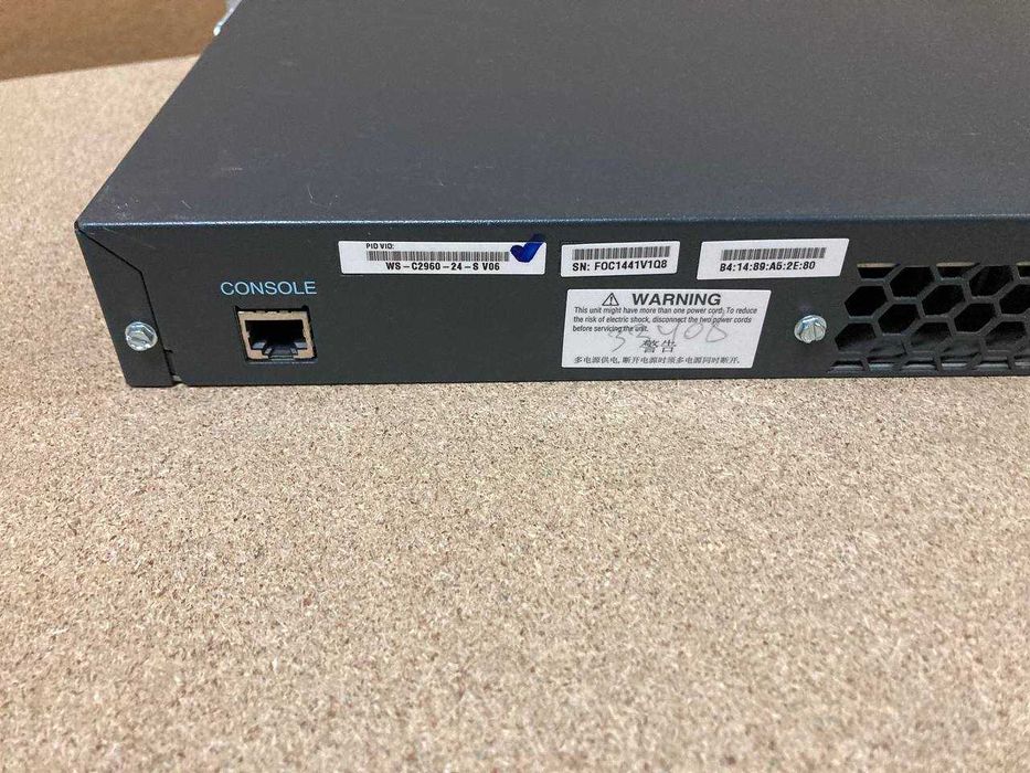 Продається світч комутатор керований Cisco WS-C2960-24-S