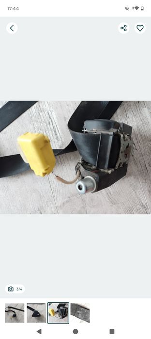 Volkswagen Caddy 3 III Pas Bezpieczeństwa Prawy Przód Przedni