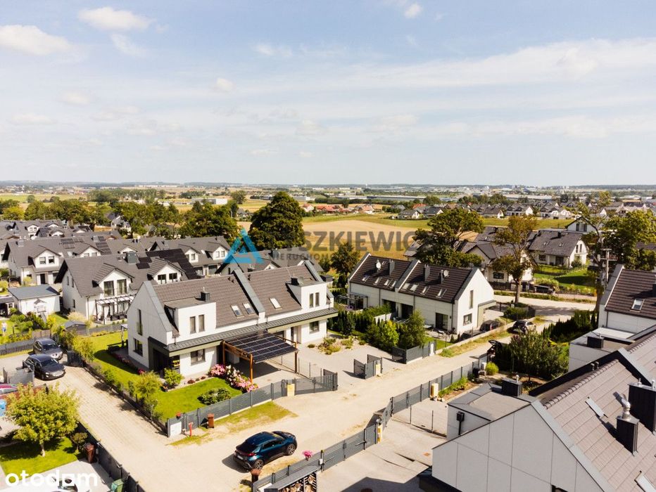 Wyjątkowy bliźniak z ogrodem i panoramą okolicy