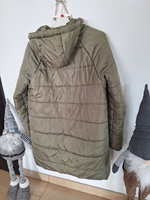 Kurtka jesienna przedłużona khaki
