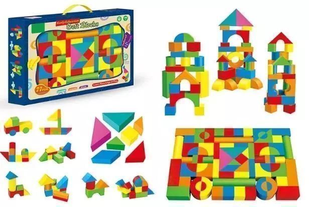 Klocki Piankowe 77Szt