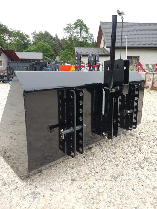 Mocna łyżka na tuz traktora tył/przód z kiper wywrot koliba szypa