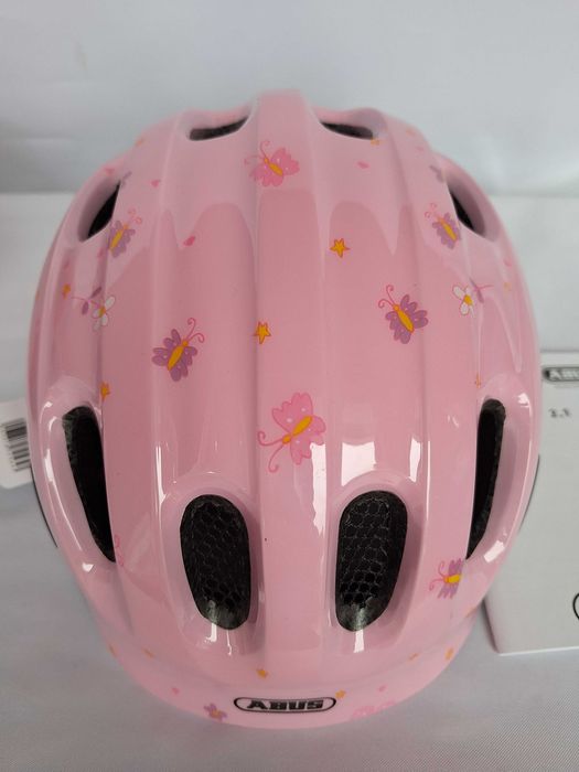 Kask rowerowy dziecięcy Abus Smiley 2.0 Rose Princess S 45-50cm