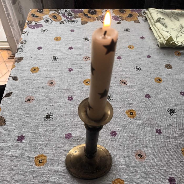 Vintage - świecznik stojący