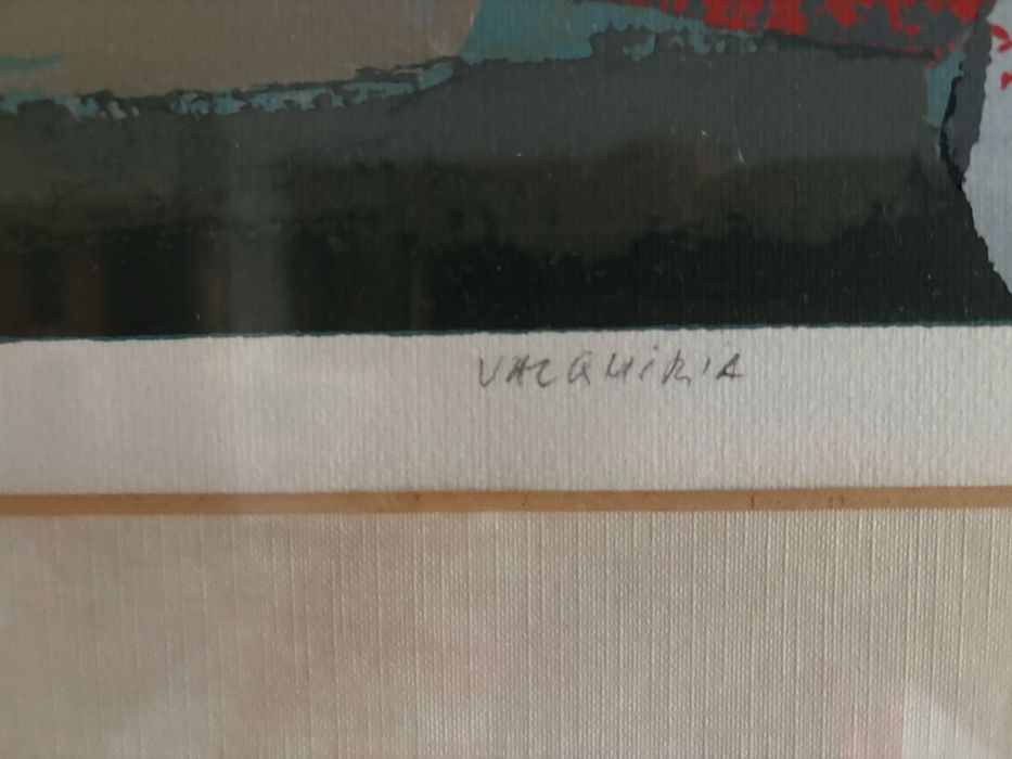 Serigrafia “Valquíria” (1983) Numerada 107/200 | 61x54 cm