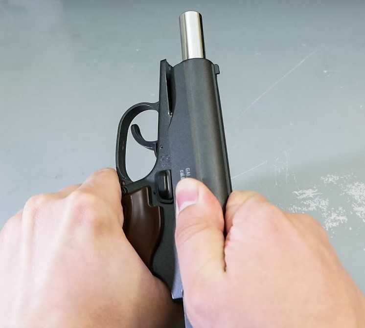 Пістолет Макарова ПМ Galaxy на шариках Металевий дитячий іграшковий