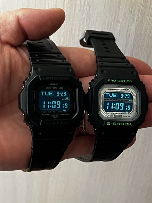 Годинники Casio G Shock G Lide GLS 5600 WCL-1 & GLS 5600 V Temp Resistance,Auto Light