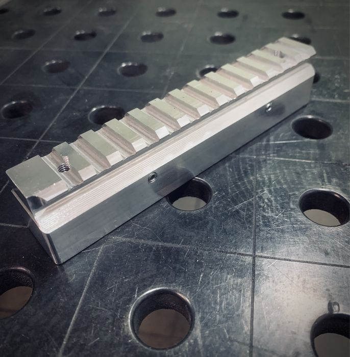 Планка пікатіні на дшк дшкм кріплення тепловізора приціла пнб