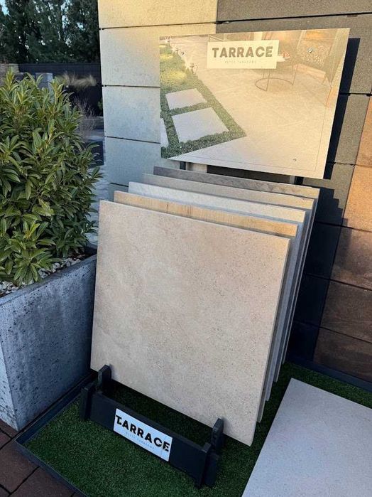 Płyta gresowa, płyty tarasowe TARRACE GRES 60x60x2 cm granito schwarz