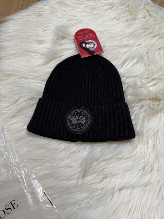 Шапка Canada goose | Зимова Шапка Канадський гусь | тепла наложка