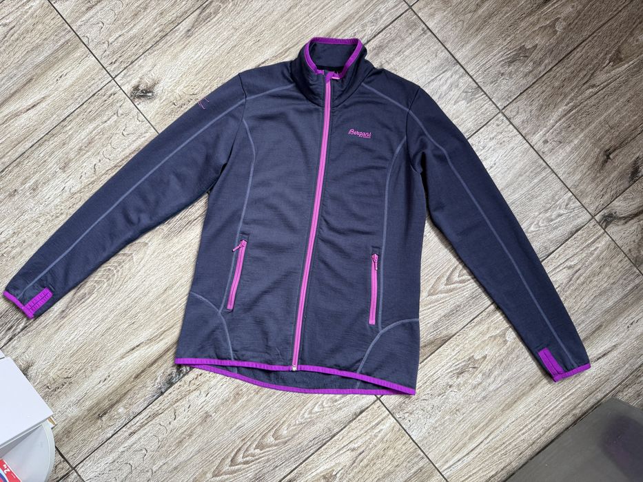 Damska bluza termoaktywna BERGANS OF NORWAY Vikke Lady 100% Merino L