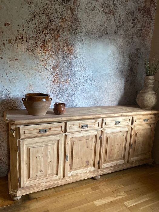 Komoda drewniana  oczyszczona