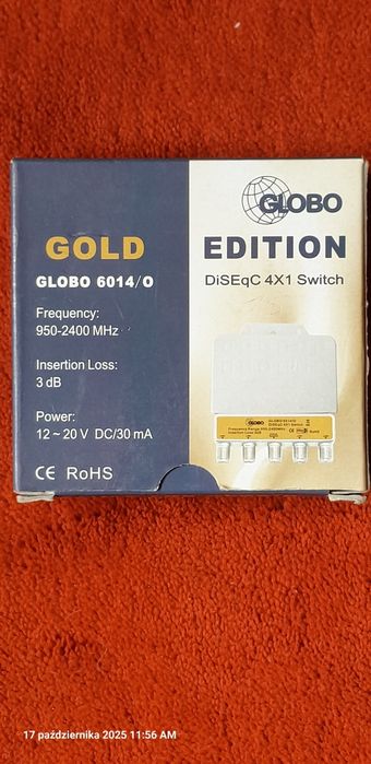 Przełącznik Diseqc 4x1 Globo