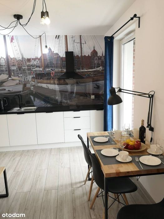 Gdańsk | Angielska Grobla | Apartament z balkonem i parkingiem