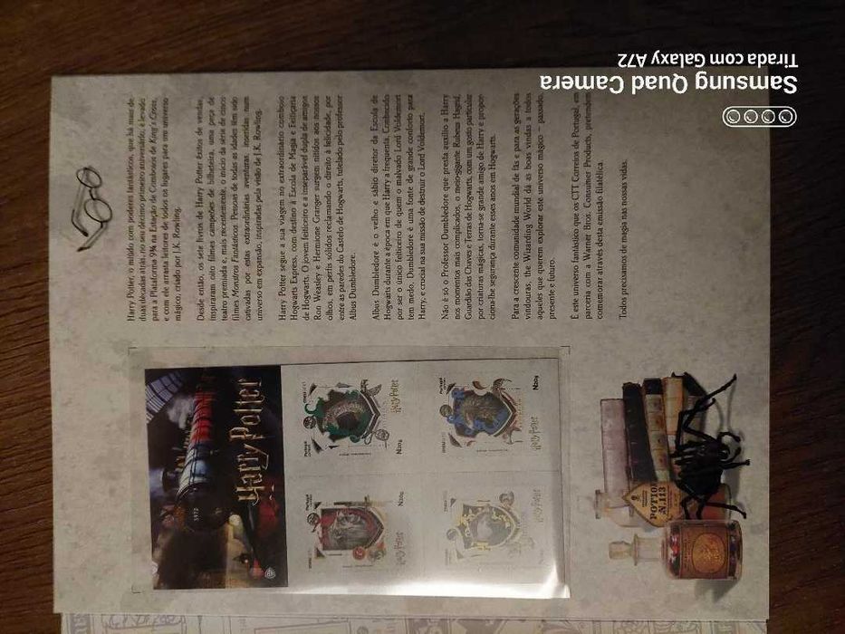 HARRY POTTER - Carteira ediçao especial CTT - 2019