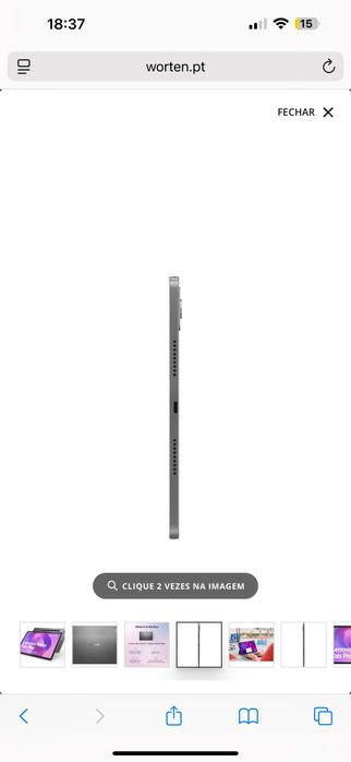 Tablet com caneta Lenovo novo