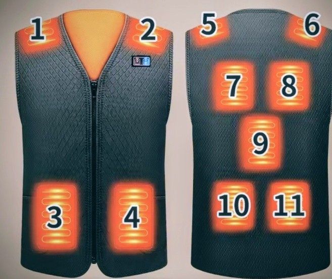 Жилет с подогревом!