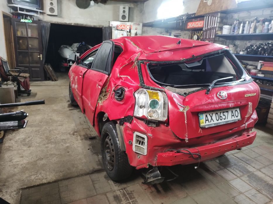 Тойота каролла после дтп