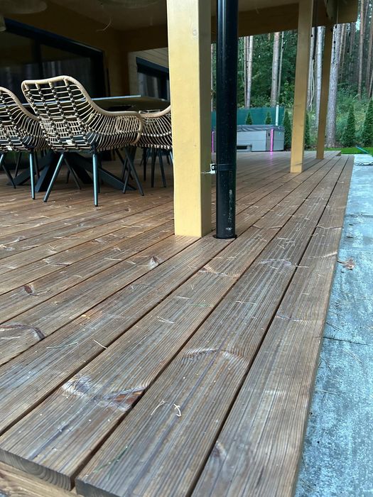 Deska tarasowa termo sosna klasa AB taras, super cena