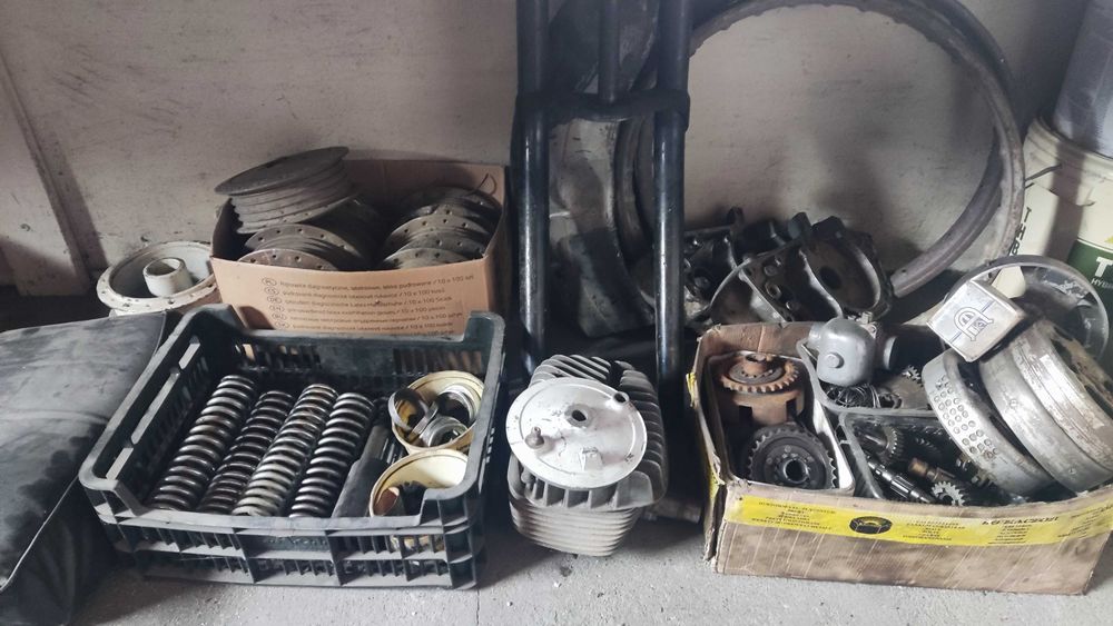 wsk 125,175, shl części