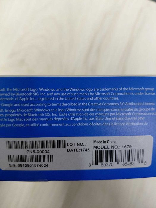 Мышка Microsoft Designer Bluetooth Black (7N5-00004)