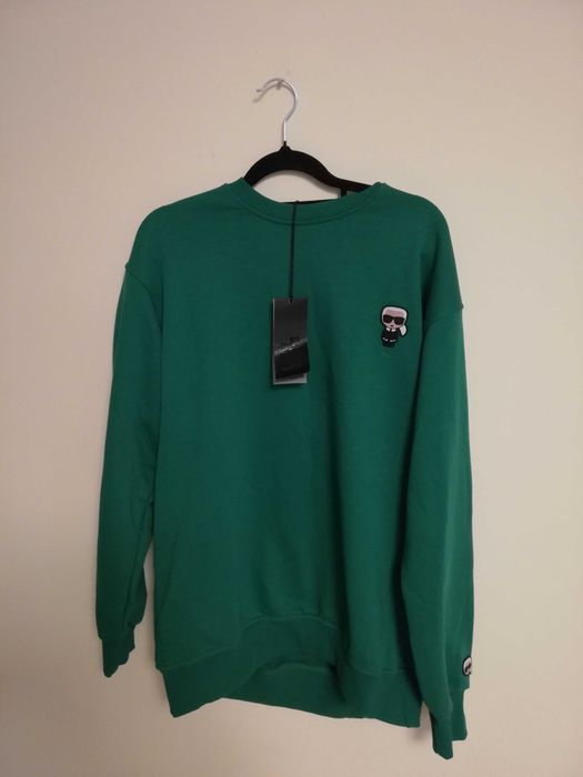 bluza KARL LAGERFELD L 40 zielona nowa z metkami